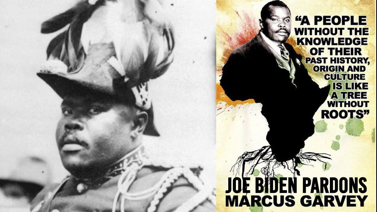 The Honorable Marcus Garvey Posthumously Pardoned By President Joe Biden