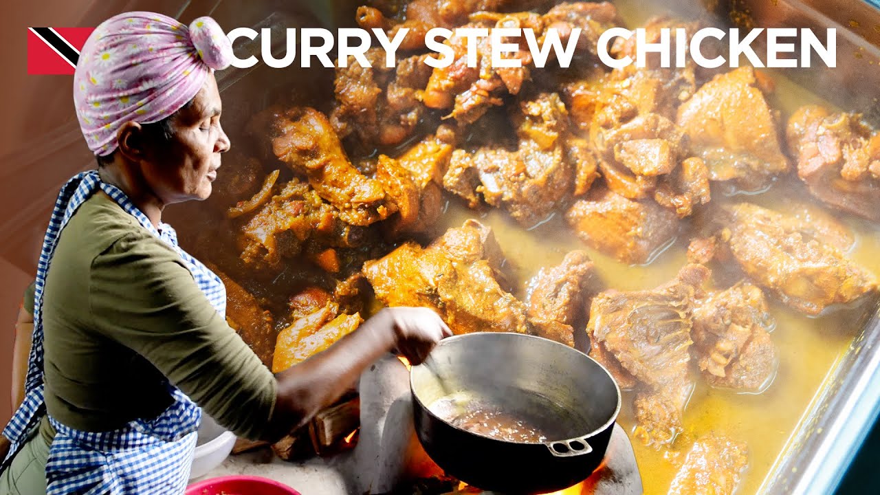 Curry Stew Chicken by Shanty in Siparia, Trinidad & Tobago | In De Kitchen